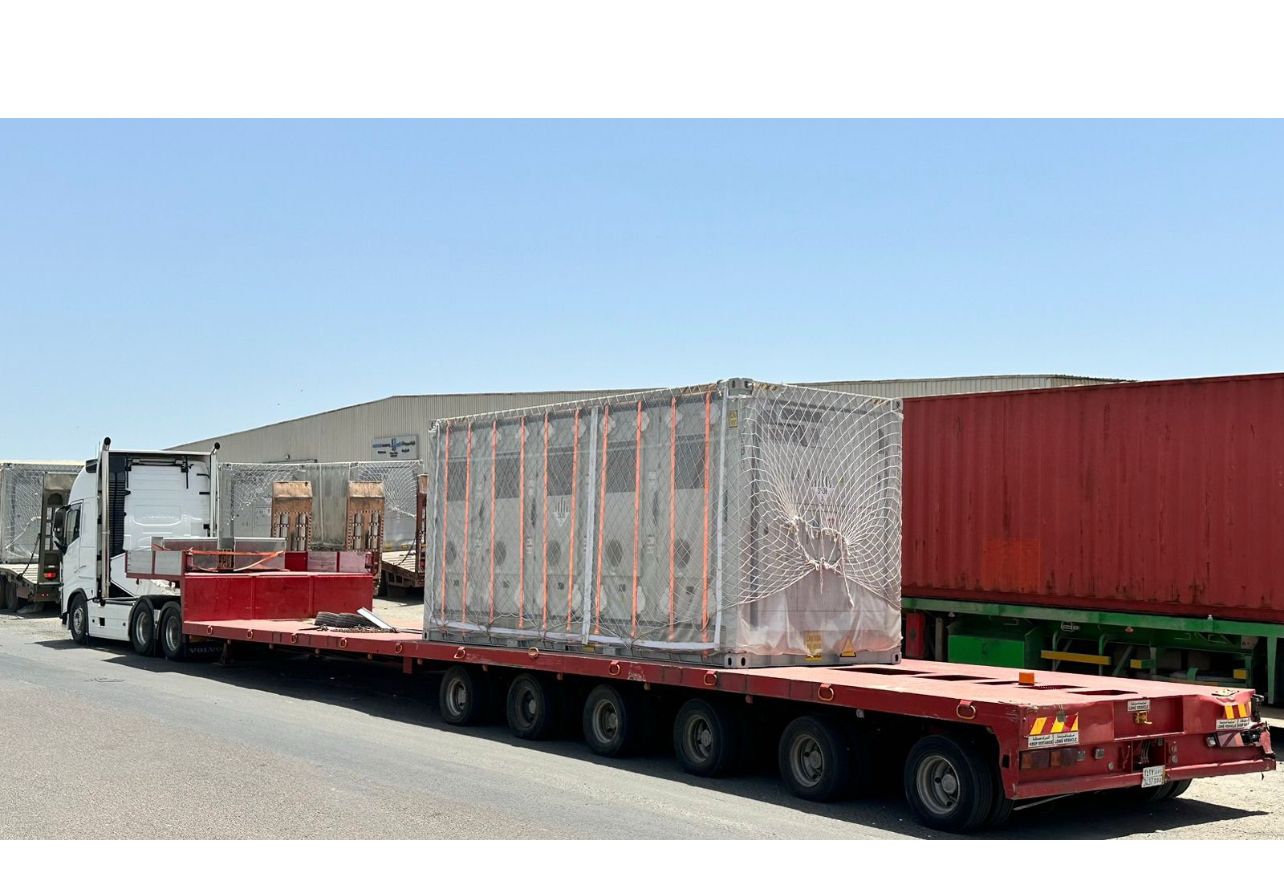 نقل معدات البناء